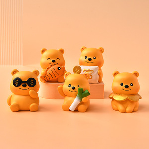 Butter Bear Figurine Resin Collectible Desktop Decoration Gift For Home Office Youth 15 35 Years Old - Product Image 2