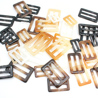 Vente en gros Boucles de ceinture ajustables en plastique rectangle pour femme en résine Boucles de ceinture en résine Tokalar