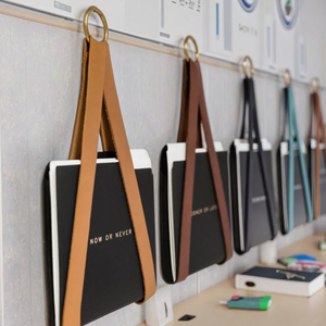 Da treo tập tin lưu trữ Organizer tường treo Tạp Chí giá Wall Mount chủ tập tin cho văn phòng trang trí nội thất - Product Image 2