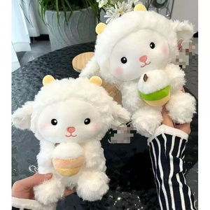 Nueva Máquina de Garra de 8 Pulgadas Tipo Flow, Serie Sombrero de Copa, Animales Adorables, Juguete de Peluche para Lanzar en Bodas, Relleno de Algodón PP, para Niños de 5 a 7 Años - Product Image 6