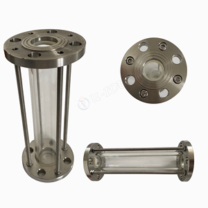 Duurzaam Full View Zicht Glas Zorgt Voor Een Duidelijke Visuele Inspectie Van De Vloeistofstroom Zwaar Dubbel Raam Zichtglas - Product Image 1