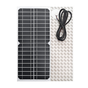 Nouveauté : <span class=keywords><strong>Panneau</strong></span> <span class=keywords><strong>solaire</strong></span> flexible compact avec connecteur personnalisé 10W 20W 30W, <span class=keywords><strong>kit</strong></span> de panneaux solaires flexibles avec ruban adhésif 3M, facile à installer - Product Image 3