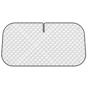 Parasol para Coche, Plegable, con Patrón de Rejilla de Aluminio, Aislamiento Térmico, Protección Solar, para Parabrisas Delantero - Product Image 1