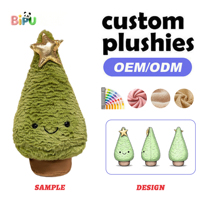 Peluche personnalisée BIPU sur le thème du brocoli, rembourrée de coton PP, taille 11-30 cm, jouet en peluche pour Thanksgiving