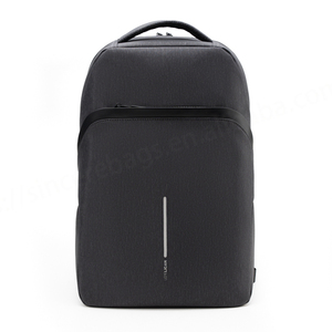 Mochila Waterproof Anti-Theft Geometric Pattern Smart USB Business Custom 15.6 Inch Laptop <b>Backpack</b> Unisex Nylon Zipper Closure - Product Image 1