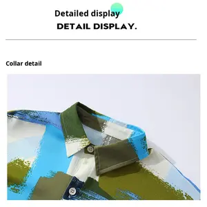 Camicia Estiva per Bambini in Stile Coreano con Cartoni Animati in Cotone e Chiffon, Nuova Moda 2025, Elegante per Neonati, Direttamente dalla Fabbrica - Product Image 4