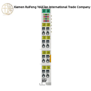 Terminal EtherCAT El3014, Entrada Analógica de 4 Canales, 0...20 mA, 12 Bits, Diferencial, Nuevo Original, Disponible para Automatización Industrial - Product Image 1