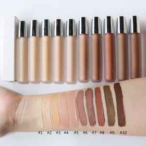 <span class=keywords><strong>Corrector</strong></span> líquido de larga duración, 10 colores, cobertura completa, resistente al agua - Product Image 4