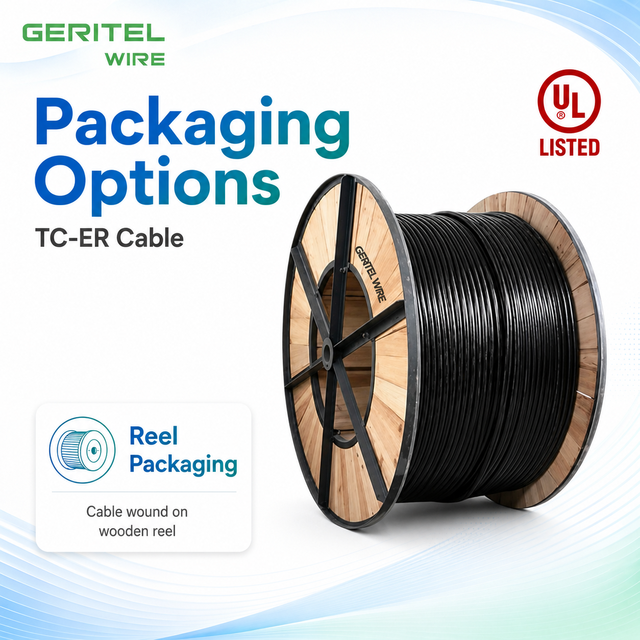 THHN Multi Conductor Copper TC-ER Cable UL1277 UL83 600V Tray Cable for Control Panel