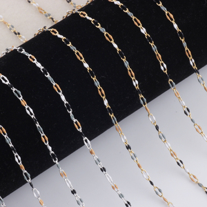 14K Vàng Đầy Meranti Nhiều Màu Tráng Men 2.3Mm Kẹp Giấy Chuỗi Cho Tự Làm Halloween Vòng Cổ Vòng Đeo Tay Trang Sức Làm Phụ Kiện - Product Image 6