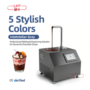 Distributeurs automatiques de chocolat LST Offre Spéciale 5,5 L Machine à tempérer la crème glacée au chocolat chaud pour l'industrie des bonbons de restaurant - Product Image 2