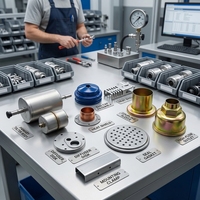Fabrication sur mesure de tôles métalliques, estampage, soudage, pliage de tôles en aluminium et en acier inoxydable