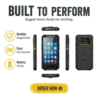 Lecteur portable UHF/NFC longue portée en option, PDA, collecteur de données pour système de gestion d'entrepôt (WMS)