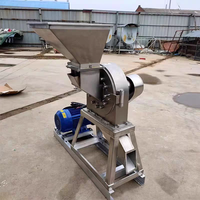 Moulin à grains de type griffe en acier inoxydable 304 grande capacité, moulin à farine de maïs et de riz, broyeur de poudres d'épices et de produits chimiques