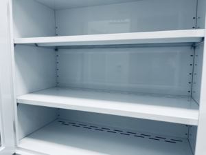 خزانة تخزين طبية مخصصة للمستشفيات والمختبرات، خزائن تخزين متينة مع رف قابل للتعديل ودرج وقفل - Product Image 5