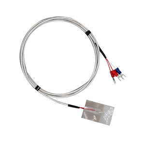 Hoogwaardige <span class=keywords><strong>PT100</strong></span> platina RTD temperatuursensor met zelfklevende patch, glasvezelkabel, oppervlaktetemperatuurmeting, OEM ODM IP65 - Product Image 2
