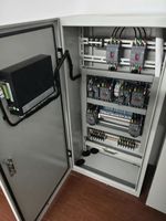Armoire de commande électrique anti-incendie en métal, coffret de distribution d'énergie industriel avec serrure pour système de sécurité des bâtiments