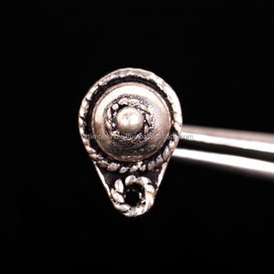 กระดุมเงินแท้925แท้ดีไซน์ทันสมัยพร้อมตะขอลูกปัดหลวมดีไซน์แบบหลวมสำหรับการตกแต่งเครื่องประดับขายส่ง - Product Image 3