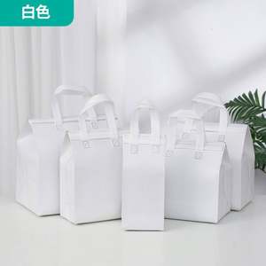 Bolsa de Mano Laminada con Logotipo Personalizado para Publicidad de Comida Rápida, Estilo Vintage de Verano, No Tejida, para Llevar - Product Image 2