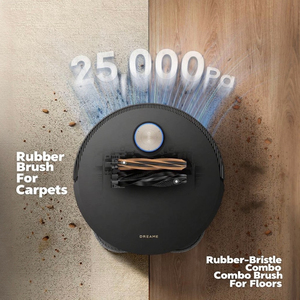 DREAME X50 Pro penyedot debu otomatis, penyedot debu basah dan kering untuk penggunaan rumahan, Robot pembersih otomatis kuat dan fungsi mengepel - Product Image 2