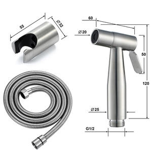 Ручной распылитель для биде, из нержавеющей стали - Product Image 4