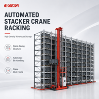 Système de rayonnage vertical automatisé robuste pour entrepôt, grue empileuse ASRS, rayonnage stéréo à grande hauteur, antirouille