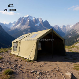 3*2.5+3*2.5m Oxford Inflatable <b>Tent</b> for Family Outdoor Camping Four-Season Waterproof One Bedroom Living Room No Assembly ZN-SS5 - Product Image 5