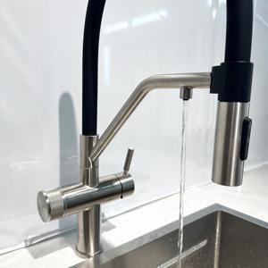 Robinet filtre à <span class=keywords><strong>eau</strong></span> <span class=keywords><strong>en</strong></span> acier inoxydable Robinet <span class=keywords><strong>de</strong></span> cuisine 3 <span class=keywords><strong>en</strong></span> 1 avec <span class=keywords><strong>eau</strong></span> potable Robinet mitigeur <span class=keywords><strong>de</strong></span> cuisine à 4 voies - Product Image 3