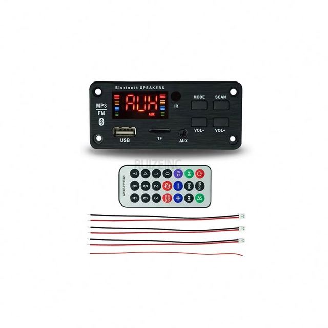 Mp3 Decoder Module Car Audio Wireless Amplifier Board Decoder Board Colour Screen Display Wireless 5.0