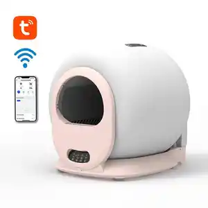 intelligent APP WIFI control sampah kucing reka bentuk baru kotoran kucing desain baru new design Cat litter box