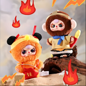 Modelli di personaggi Hot Selling della serie Baby Three Havoc Heaven Frozen Oys, ornamenti da scrivania, giocattoli di peluche, blind box - Product Image 2