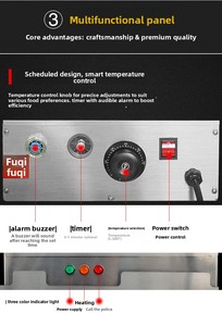 Nouvelle machine électrique multifonctionnelle pour la <span class=keywords><strong>cuisson</strong></span> des pains à <span class=keywords><strong>hamburger</strong></span> et le barbecue, prix usine, pour restaurants <span class=keywords><strong>de</strong></span> restauration rapide - Product Image 4