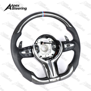 Volante de Fibra de Carbono en Stock en EE. UU. para <span class=keywords><strong>BMW</strong></span> F10 F11 M5 M6 <span class=keywords><strong>M7</strong></span> M8 F06 F13 F02 F03 F07 F18 F90 F01 F12 F07 F91 F92 F93 Serie 5~7 - Product Image 3