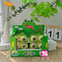 Fabricant de bonbons gélifiés 3D en forme d'œil, saveur fruitée, œil de grenouille, confiserie douce, bonbons gélifiés, vente en gros OEM
