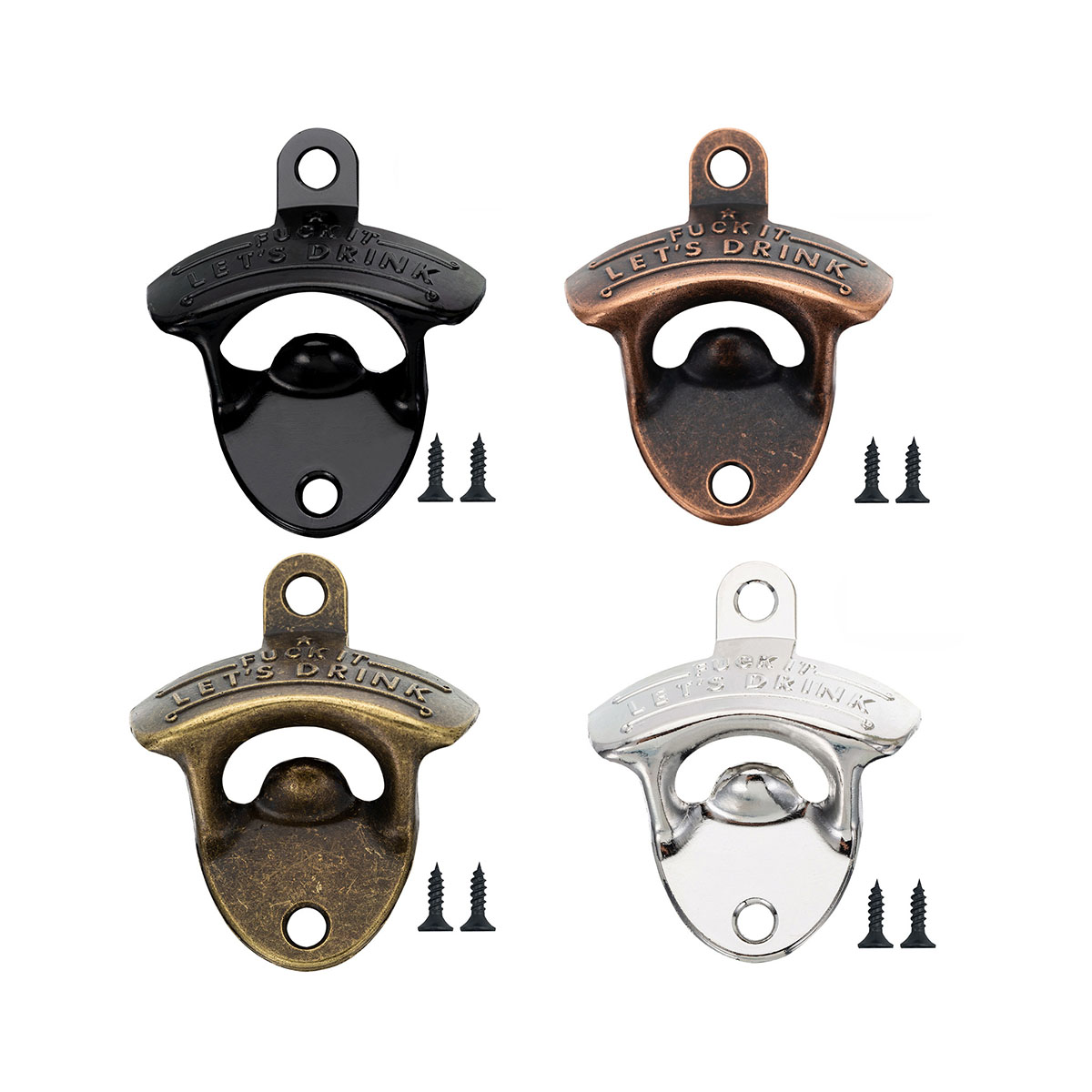 Винтажные открывалки для металлических пивных бутылок, кухонный бар, полезный настенный подвесной открывалка