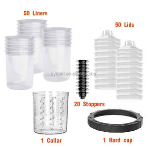 650ml nhà máy trực tiếp New dùng một lần đo cup và lắc cup để nhựa sơn trộn cho ô tô Hệ thống sơn - Product Image 4