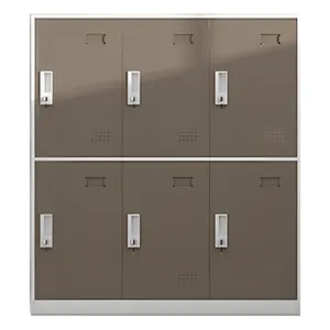 Knock Down Colorful Steel Preschool Locker Furniture Uniform Locker 4 Doors Steel Locker