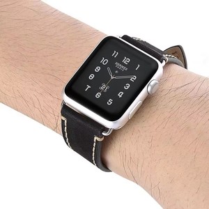 <span class=keywords><strong>Bracelet</strong></span> vintage fait main en <span class=keywords><strong>cuir</strong></span> Crazy Horse pour <span class=keywords><strong>Apple</strong></span> <span class=keywords><strong>Watch</strong></span> 44mm 40mm 42mm 38mm pour Iwatch <span class=keywords><strong>8</strong></span>, bracelets de montre en <span class=keywords><strong>cuir</strong></span> classiques - Product Image 5