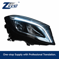 Pour Mercedes-Benz GLA W156 2015-2017 – Ensemble de phares LED CSP 36W ultra-lumineux 12V 6000K 6000 Lumens avec ampoule D2H
