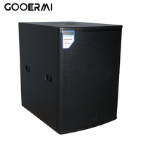 Système de subwoofer PA actif haute performance HR18SP 1000W de 18 pouces avec préréglages DSP sélectionnables