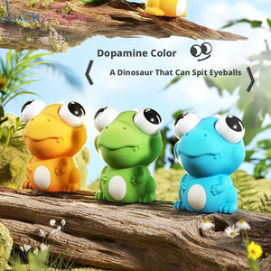 Nouvelles idées de produits : Jouet anti-stress mignon en forme de mini dinosaure, jouets fantaisie en forme d'animaux de dessin animé, poupées amusantes pour enfants, cadeaux - Product Image 5