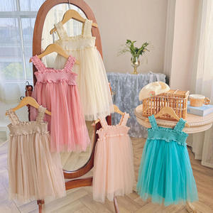 Good Always Online Guangzhou Purchasing Agent Erlot Lace Sweet <b>Mesh</b> Girls' Dress Bow Suspender <b>Skirt</b> Princess <b>Skirt</b> Tutu <b>Skirt</b> - Product Image 3