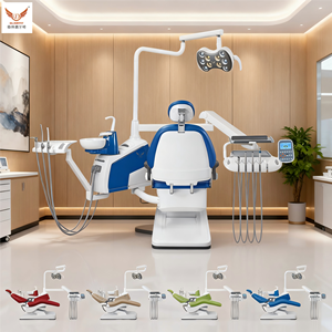 Unit Kursi Gigi Mewah Dilengkapi Monitor Scaler Pengering Cahaya dengan Material Plastik dan Logam - Product Image 2