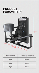 Máquina de Prensa de <span class=keywords><strong>Piernas</strong></span> con Peso Integrado de Alta Calidad para <span class=keywords><strong>Gimnasio</strong></span> Profesional, para Ejercicios de <span class=keywords><strong>Piernas</strong></span> - Product Image 4