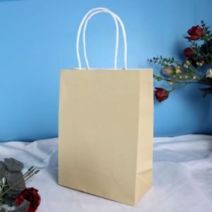 Custom Fast Food to Go Bakery Delivery Cake Dessert <b>Bread</b> Craft Paper <b>Bag</b> Restaurant Takeout Packaging Take Away Kraft Paper <b>Bag</b> - Product Image 3