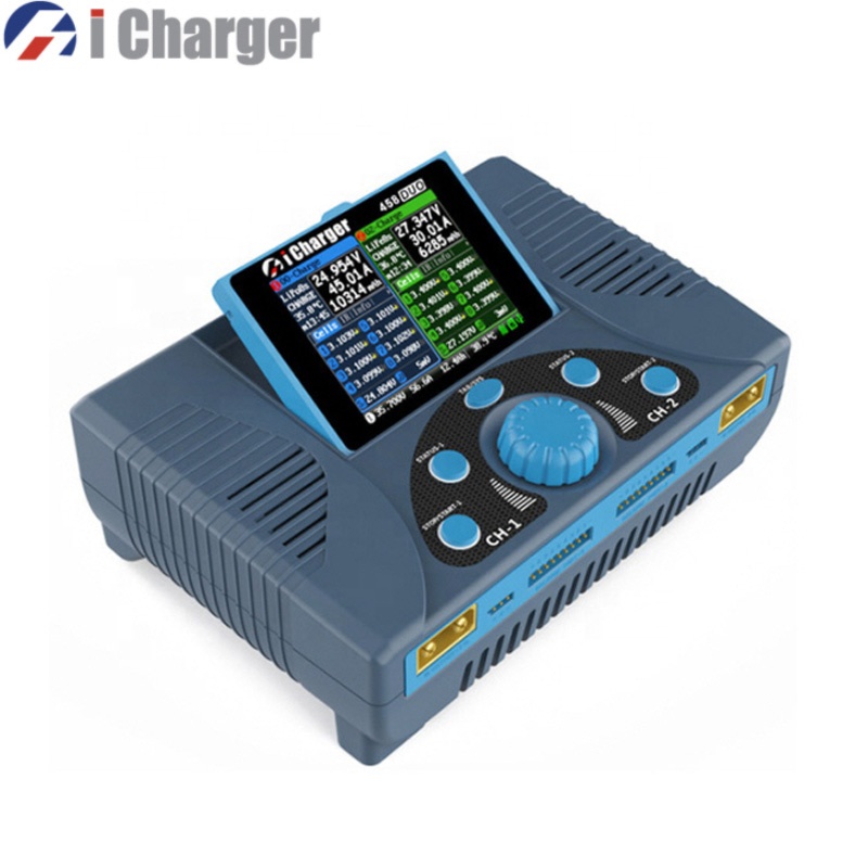 Icharger 458 Duo 1600W 45A Dual Channel Balance Charger