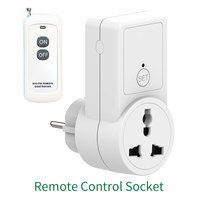 Prise de télécommande AL09-RC multi-usage standard européenne 433M interrupteur horaire RF télécommande à fonctions multiples pour la maison OEM ODM