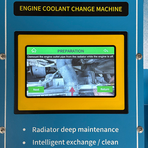 Machine de nettoyage de radiateur économique pour le remplacement du liquide de refroidissement et l'échange du liquide antigel du moteur de voiture - Product Image 3