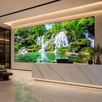 Écran d'affichage LED d'intérieur en couleur pleine P1.25, installation fixe, mur vidéo LED publicitaire d'intérieur