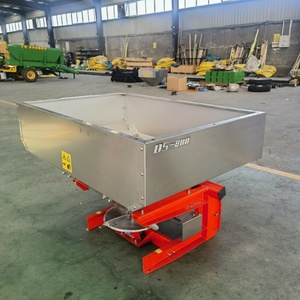 Épandeur de <span class=keywords><strong>sel</strong></span> et de sable tractable 800L en acier inoxydable avec boîte de vitesses suspendue pour engrais chimiques et pelouses - Product Image 6